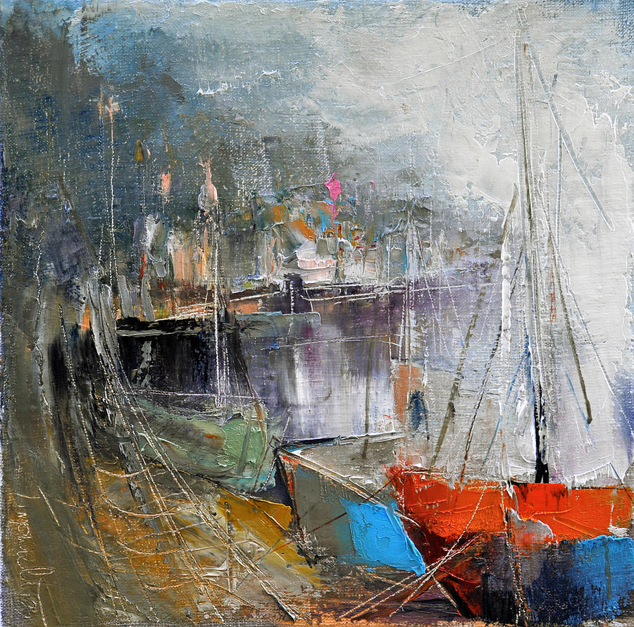 900x890 Marine Painting By David Figielek - Marine Painting