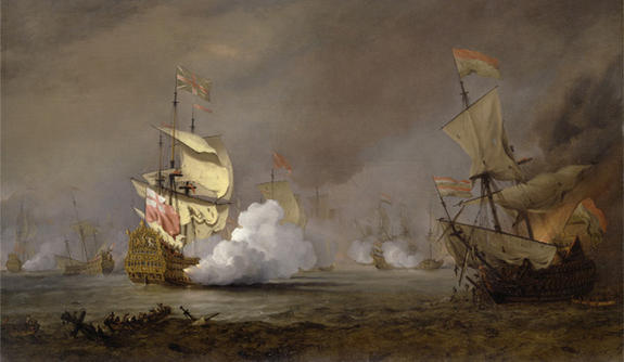 575x334 The Tradition Of Marine Painting Explored In Yale Center - Marine Painting