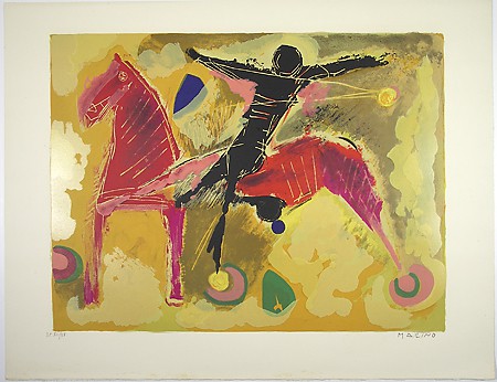 450x346 Marino Marini's From Color To Form - Marini Painting