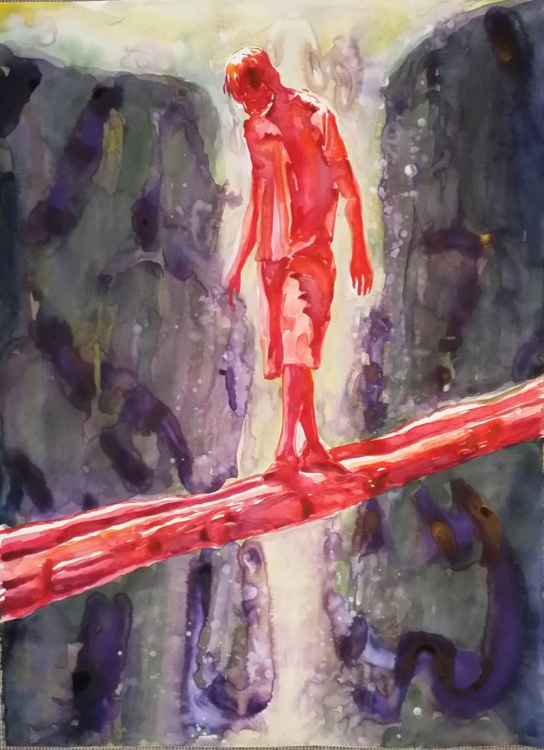 770x1062 Saatchi Art The Bridge Painting By Armando Marino - Marino Painting