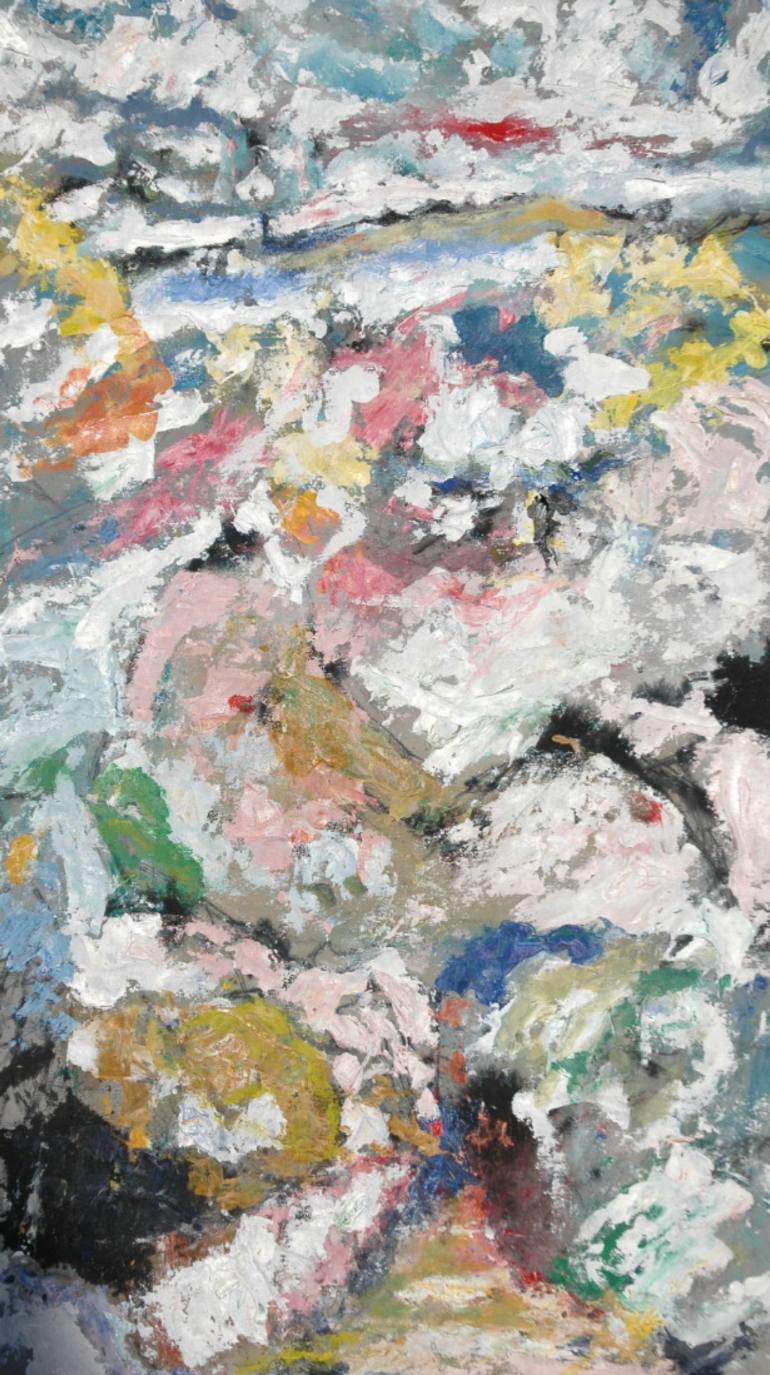 770x1375 Saatchi Art Womanscape 2 Painting By Andrew Marino - Marino Painting