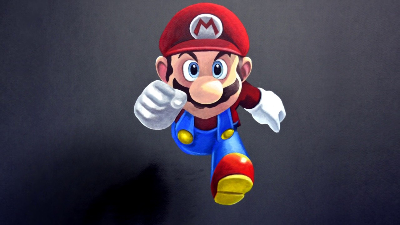 1280x720 Super Mario Odysseyhow To Paint (3d World) - Mario Odyssey Painting