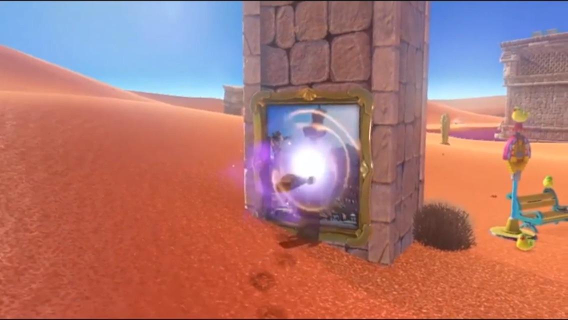 1136x640 While There Isn'T A Hub World In Super Mario Odyssey, I Am Still - Mario Odyssey Painting