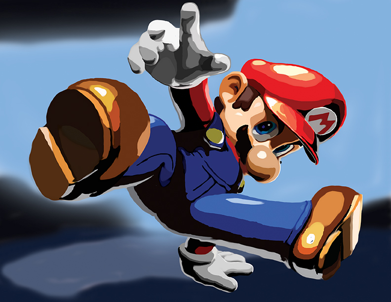 792x612 Mario Painting By Ehiltz18 - Mario Painting