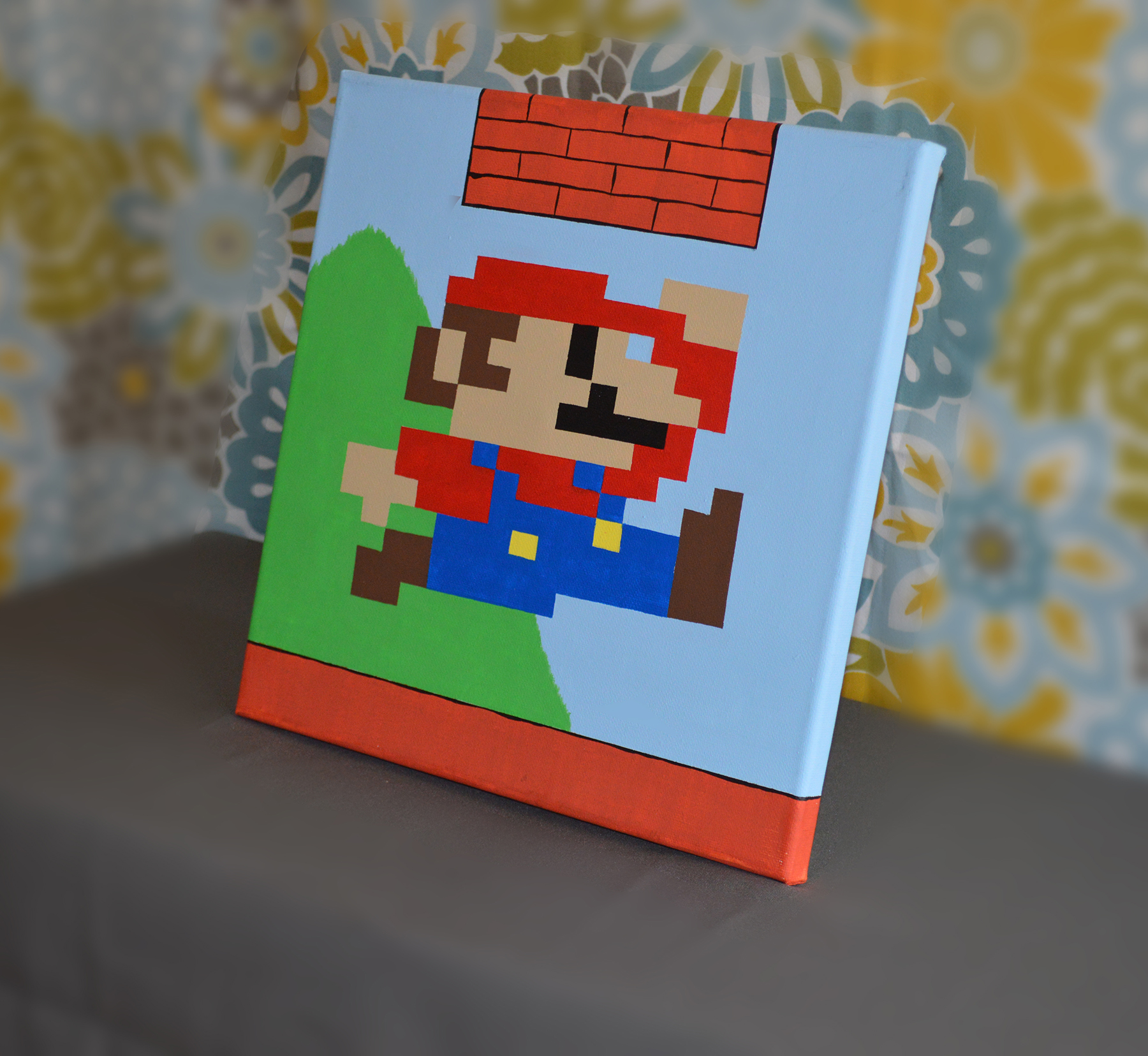 1800x1656 Mario Painting Palmer's Pixels - Mario Painting