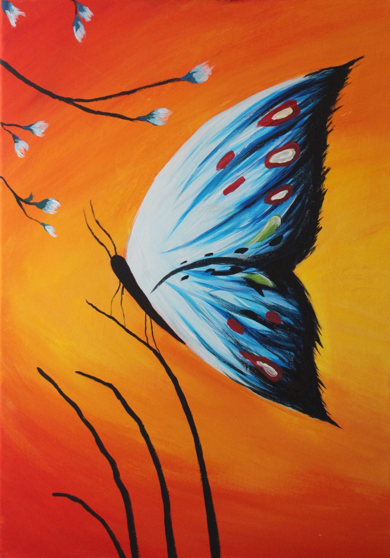 Mariposa Painting at PaintingValley.com | Explore collection of ...