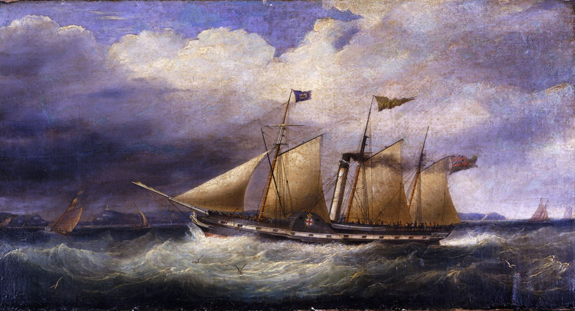 830x449 Maritime Paintings And Ship Portraits Collection - Maritime Painting