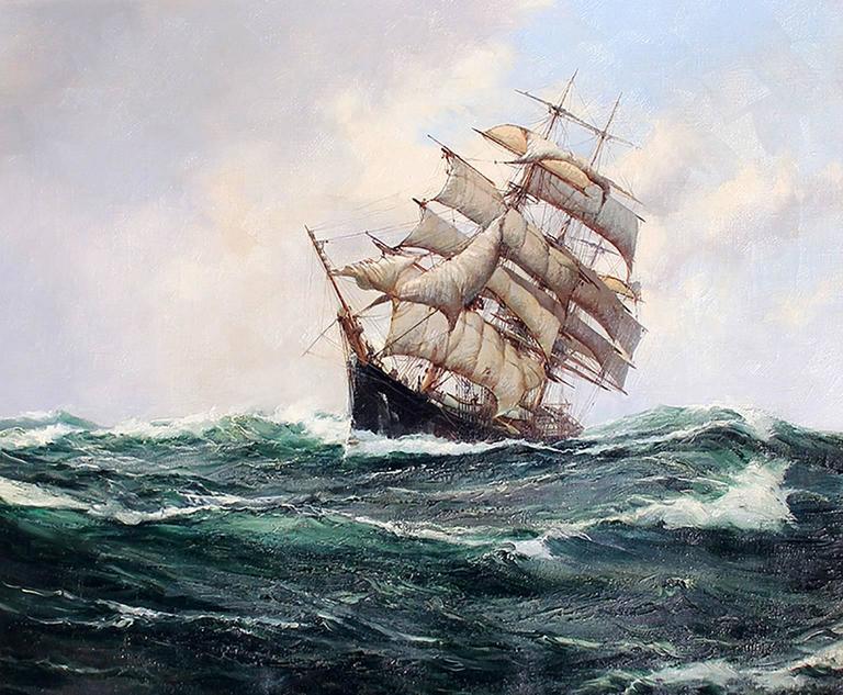 768x633 Montague Dawson - Maritime Painting