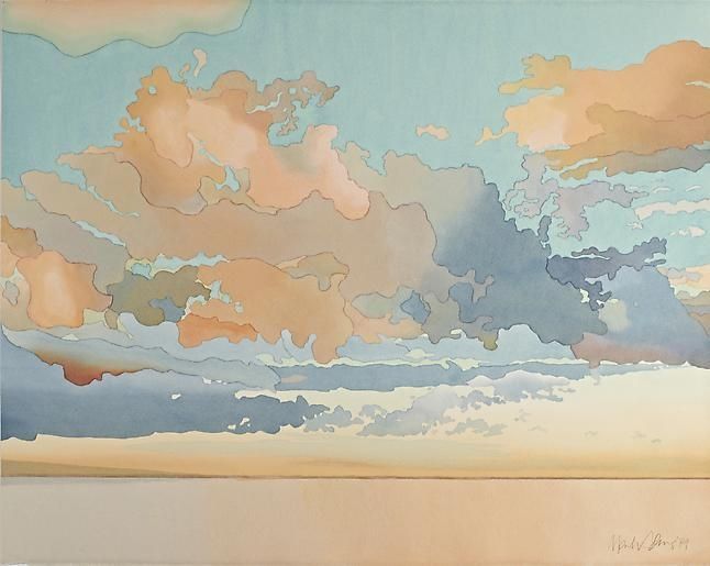 646x515 Igormaglica Mark Adams (1925 2006), Early Morning, Molokai - Mark Adams Painting