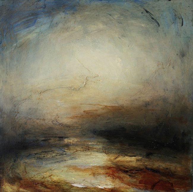650x647 Old Sun' Oil On Panel By Mark Johnston Painting - Mark Johnson Painting