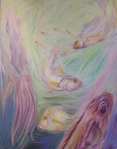 379x483 Johnson, Mark Library Humboldt State University - Mark Johnson Painting