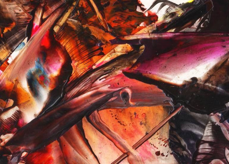 770x551 Saatchi Art Melt Painting By Mark Lawrence - Mark Lawrence Painting