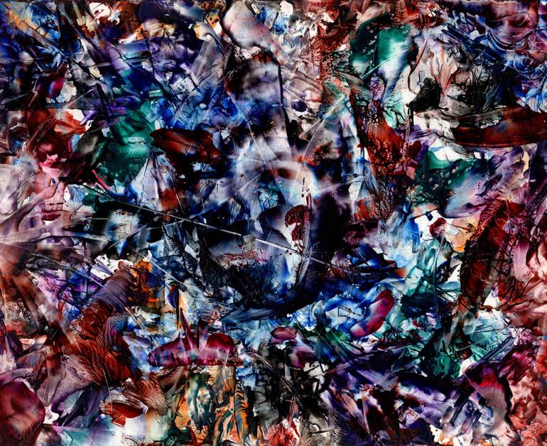 770x628 Saatchi Art Rifts Painting By Mark Lawrence - Mark Lawrence Painting