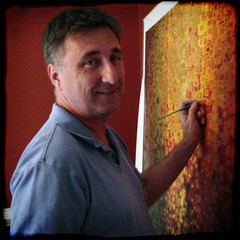 240x240 We Live By Faith Mark Lawrence Creatio International - Mark Lawrence Painting