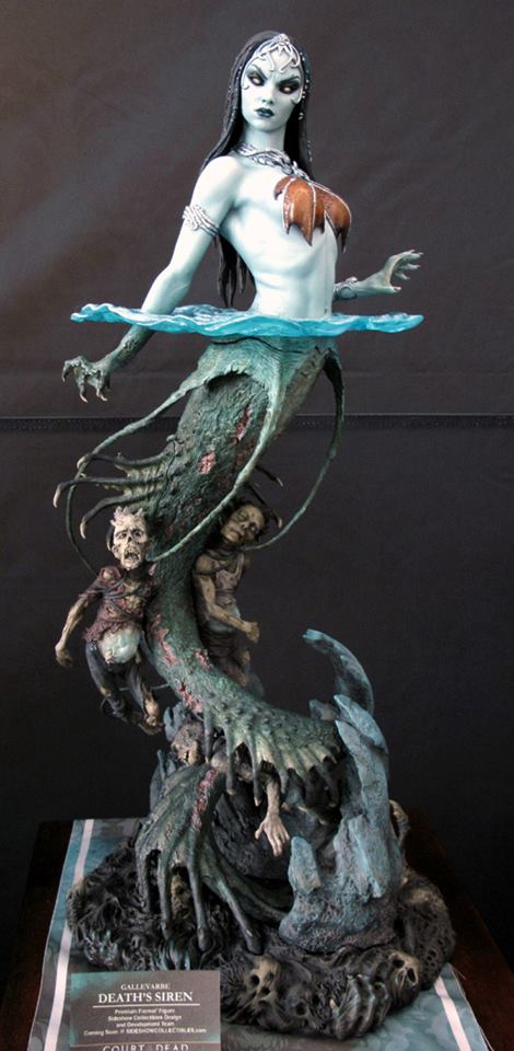 470x960 Gallavarbe Death's Siren By Marknewman - Mark Newman Painting
