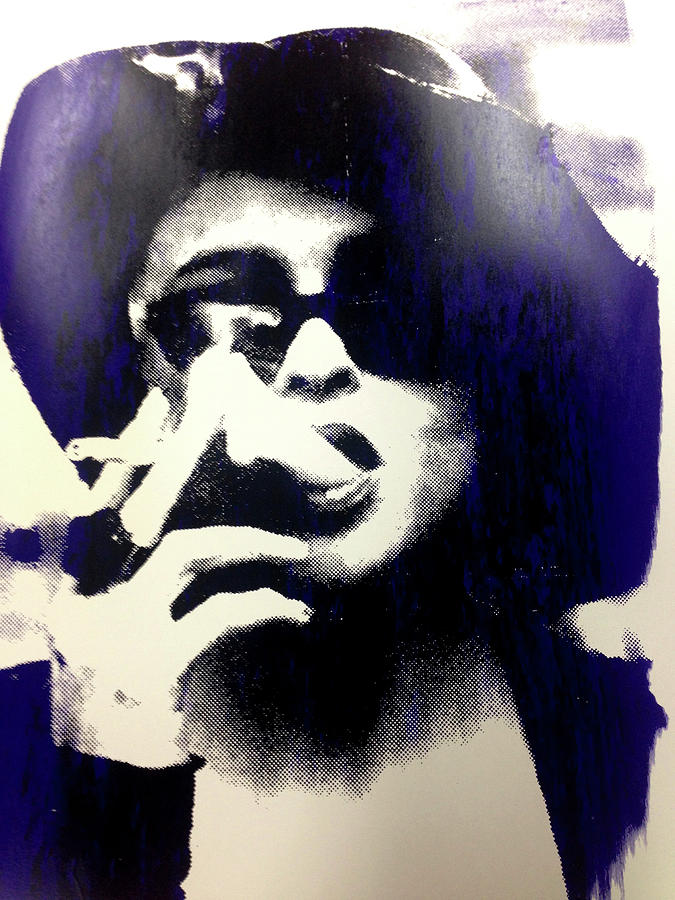 675x900 Marla Singer Painting By Brent Calder - Marla Singer Painting