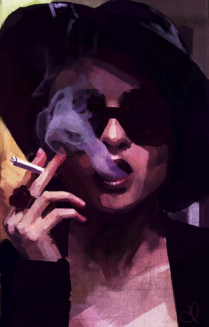 715x1117 Marla Singer By Nakovi - Marla Singer Painting