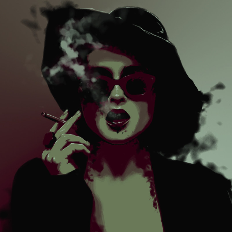 800x800 Marla, The Big Tourist By Carny93 - Marla Singer Painting