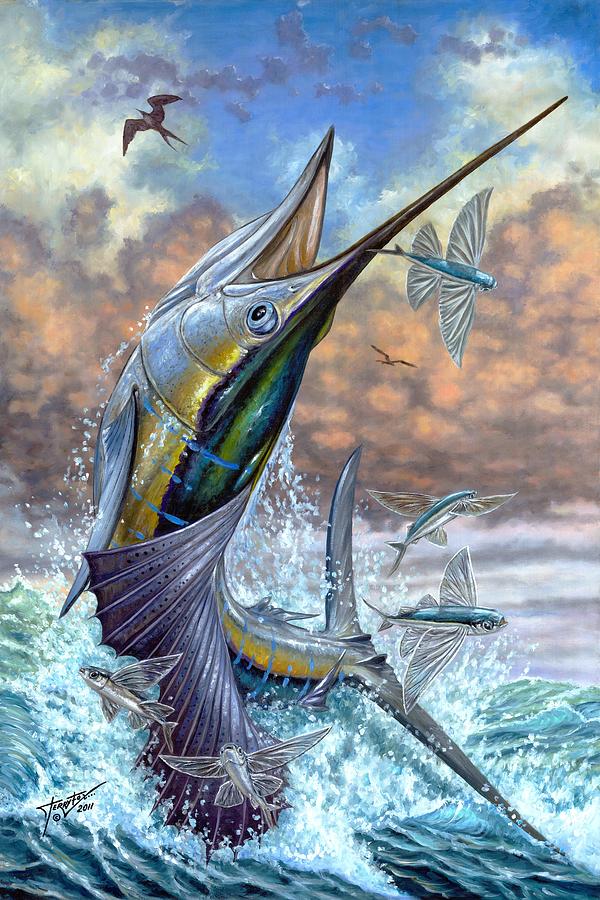 600x900 Marlin Paintings Fine Art America - Marlin Painting