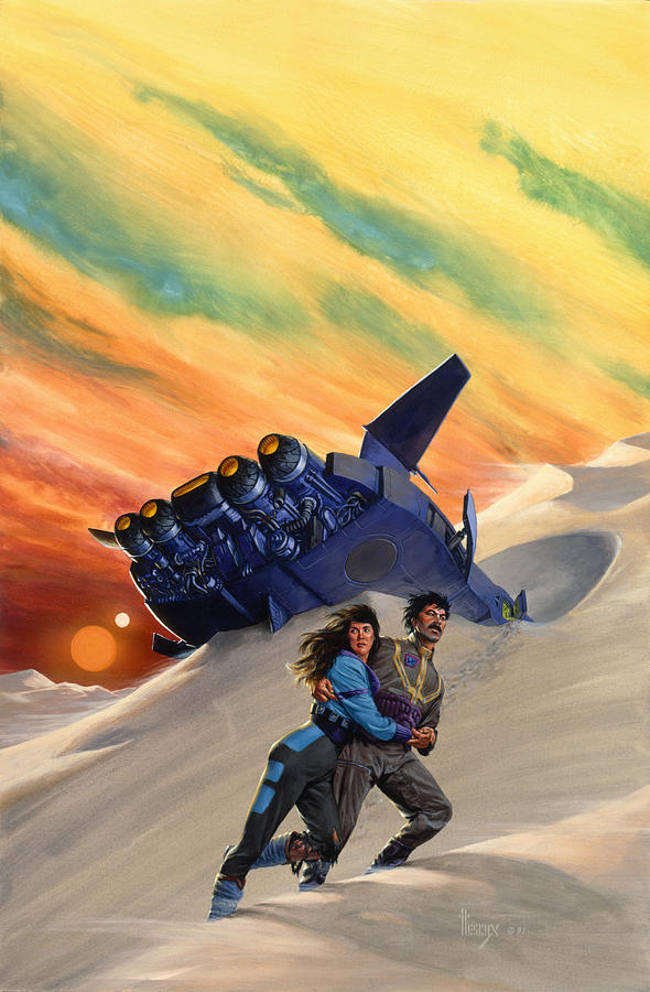 590x900 Marooned Painting By Richard Hescox - Marooned Painting