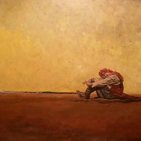 480x480 Marooned Painting On Masonite - Marooned Painting