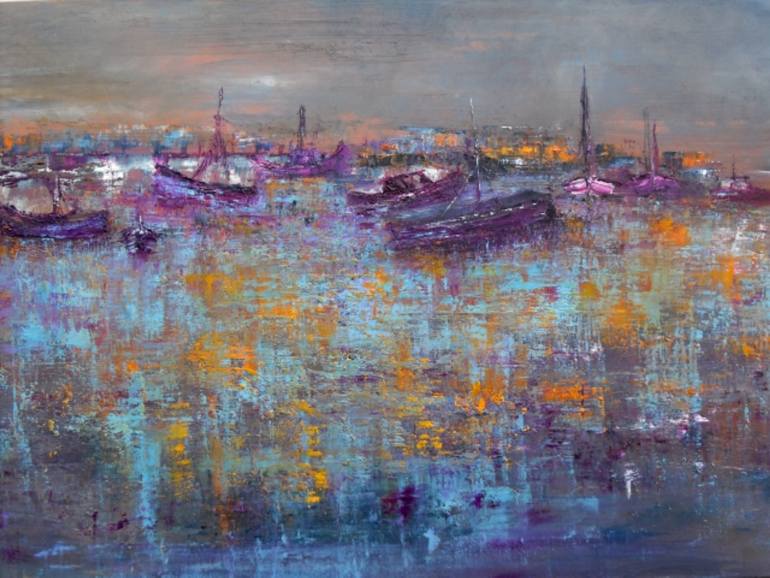 770x578 Saatchi Art - Marooned Painting