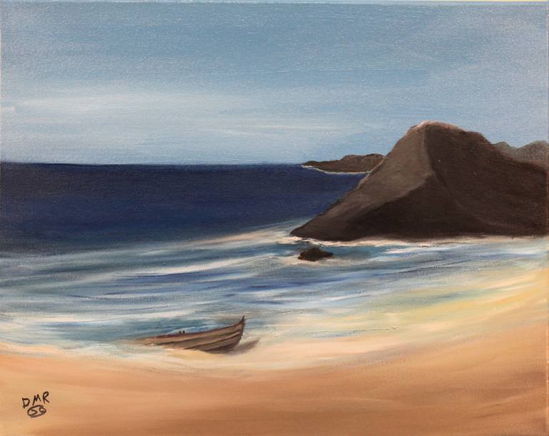 770x611 Saatchi Art Marooned Painting By David Richers - Marooned Painting