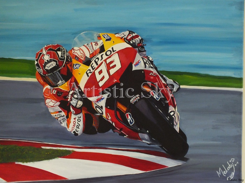 1024x768 Artistic Skyskys The Limit! High Quality Paintings Of You On Your - Marquez Painting