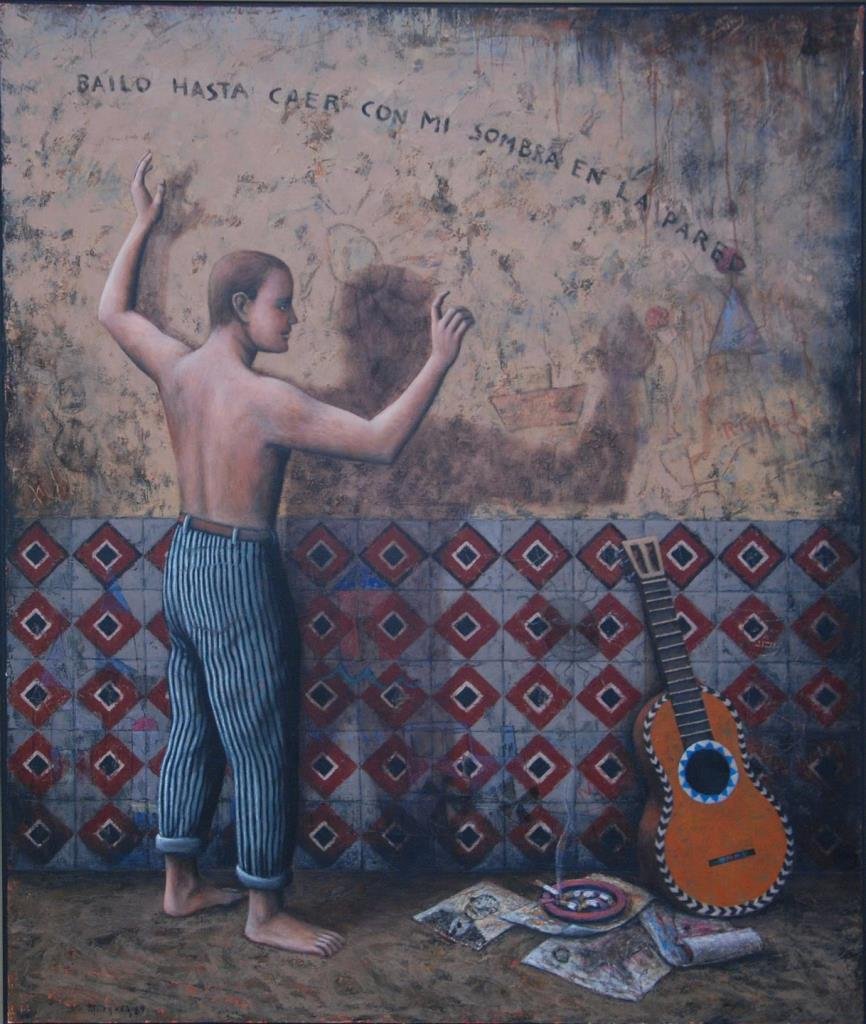 866x1024 Roberto Marquez Large Oil Painting On Canvas - Marquez Painting