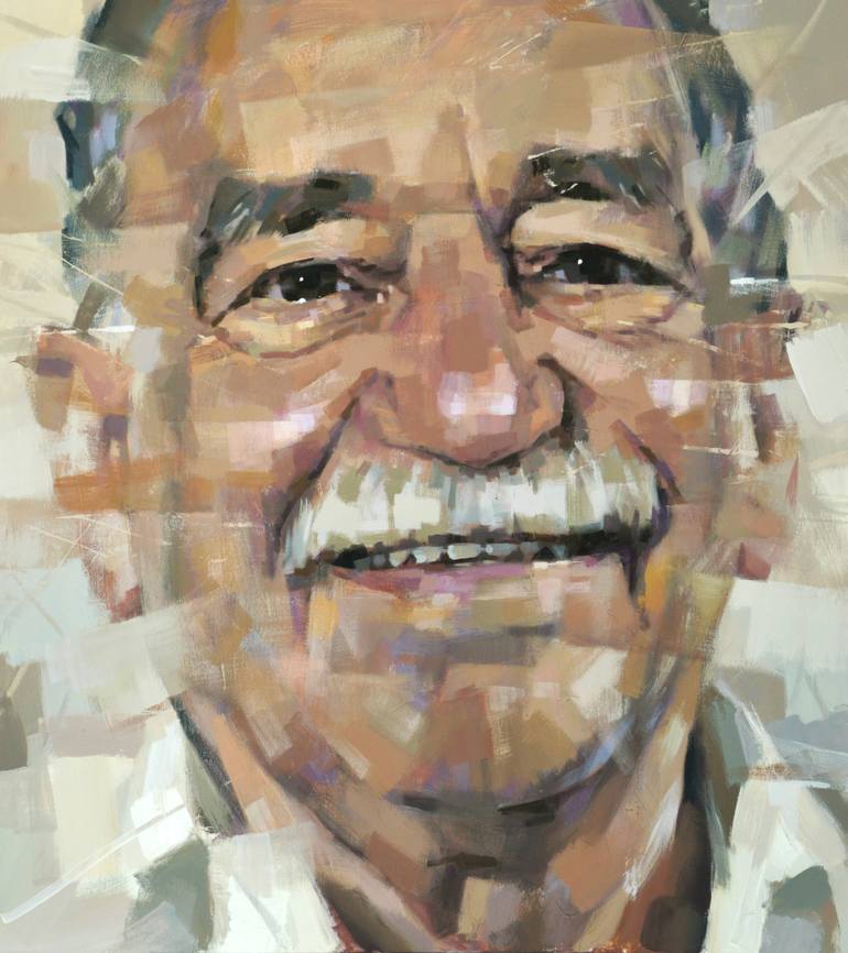 770x866 Saatchi Art Marquez Painting By Alexander Ilichev - Marquez Painting