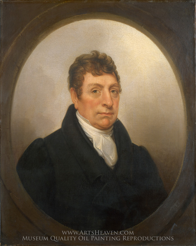 651x820 Reproduction Painting Rembrandt Peale The Marquis De Lafayette - Marquis De Lafayette Painting