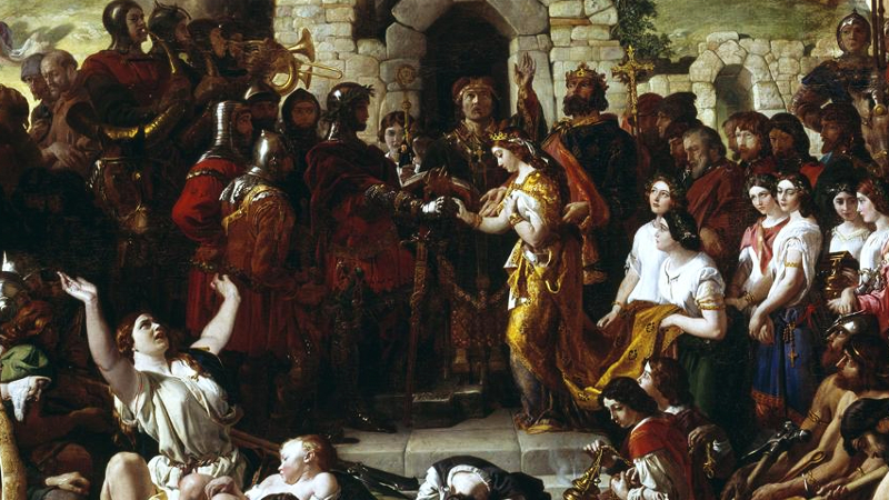 800x450 Tn2 Magazine Home Again The Conservation - Marriage Of Strongbow And Aoife Painting