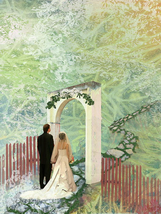 525x700 Journey Of Marriage Painting By Arlissa Vaughn - Marriage Painting