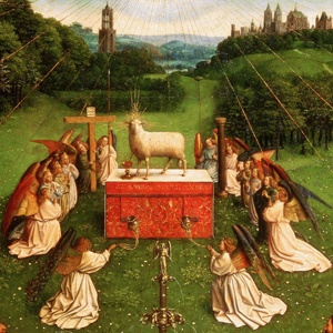 300x300 What Difference Does Heaven Make Integrated Catholic - Marriage Supper Of The Lamb Painting