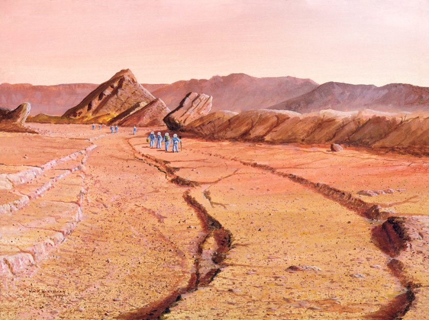 840x626 Painting Gallery - Mars Painting