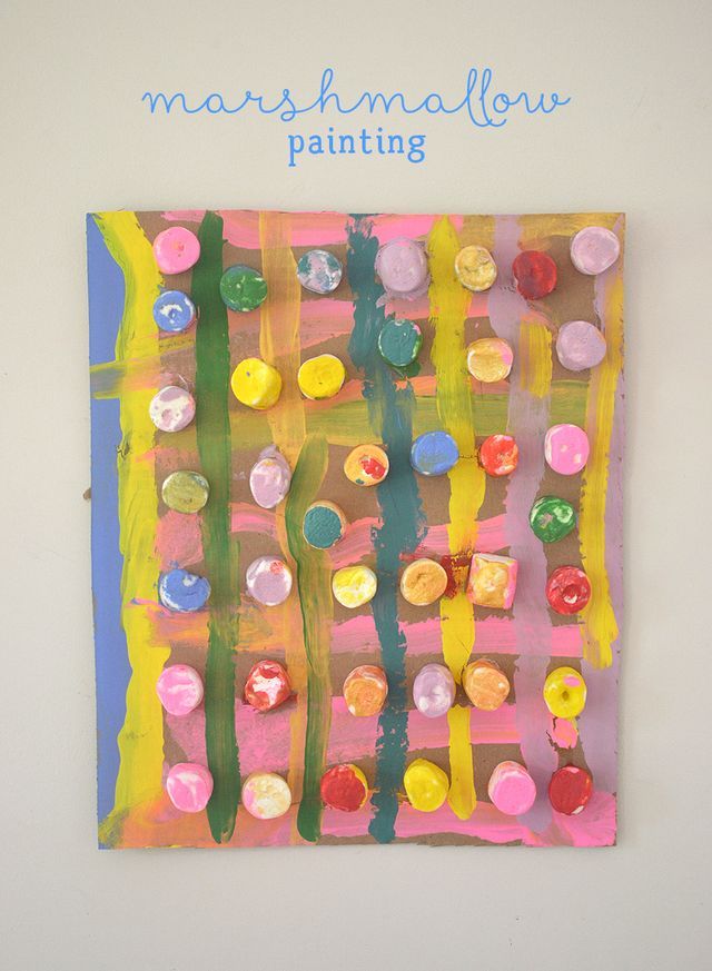 640x873 Marshmallow Painting (Art Bar) Marshmallow - Marshmallow Painting