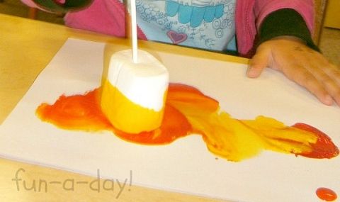 480x285 Fun With Marshmallows Marshmallow, Marshmallow Activities - Marshmallow Painting