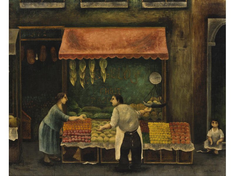 800x600 Marta Becket (American, 1924 Present) Painting - Marta Becket Painting