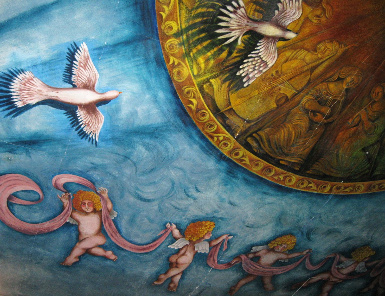 1600x1231 Cynthia's Hi Desert Blog Marta Becket's Amargosa Opera House - Marta Becket Painting