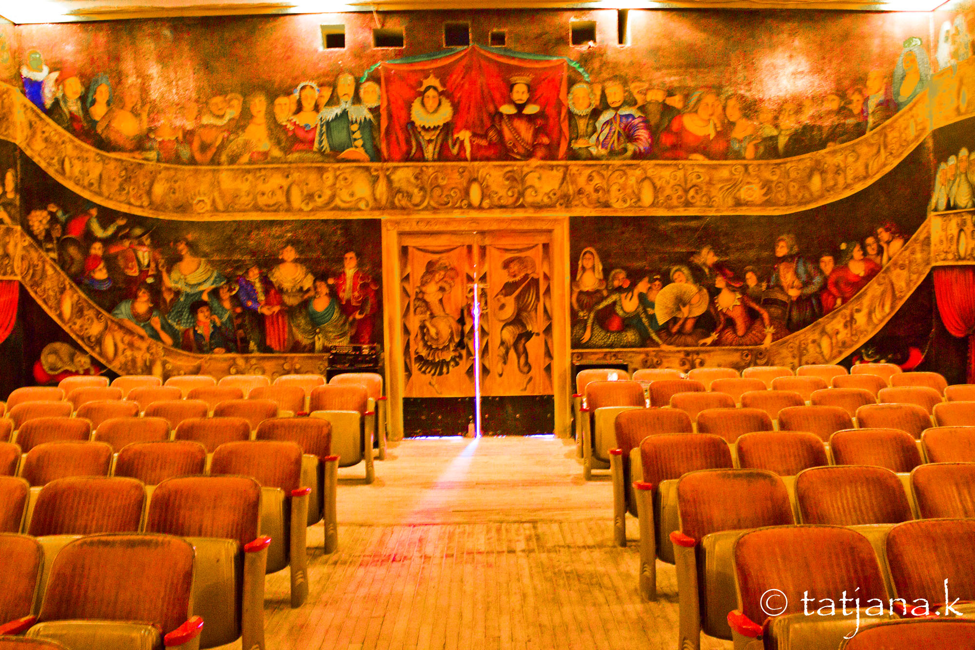 2000x1333 Day 9 The Opera House In The Desert A Thousand Things To Write - Marta Becket Painting