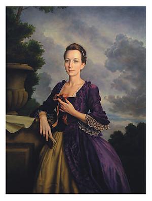 300x395 Martha Washington Sexier Than Portrayed - Martha Washington Painting