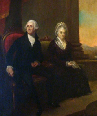 322x385 The First First Lady's First Day Carl Anthony Online - Martha Washington Painting