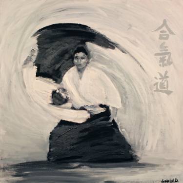 375x375 Japanese Martial Art Paintings For Sale Saatchi Art - Martial Arts Painting