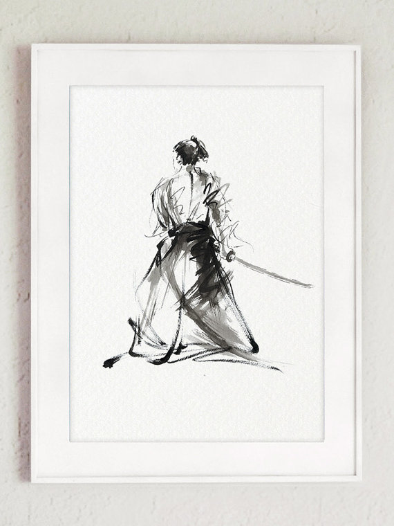 Martial Arts Painting at PaintingValley.com | Explore collection of ...