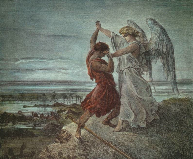 650x534 Wrestling With Gods Martial Art In Religious Texts Fightland - Martial Arts Painting