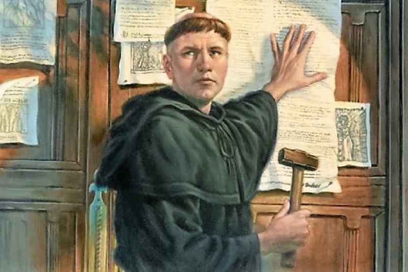 800x535 Reformation 499 The Pettengills - Martin Luther 95 Theses Painting