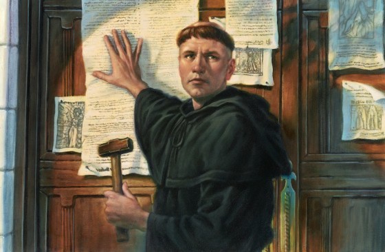 Martin Luther 95 Theses Painting at PaintingValley.com | Explore ...