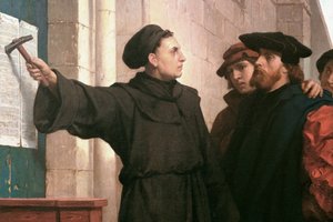 300x200 Climate Change - Martin Luther 95 Theses Painting