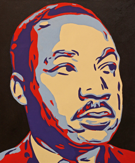 Martin Luther King Jr Painting at PaintingValley.com | Explore ...