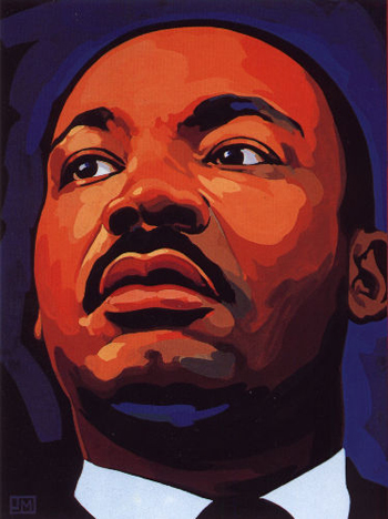 Martin Luther King Jr Painting at PaintingValley.com | Explore ...